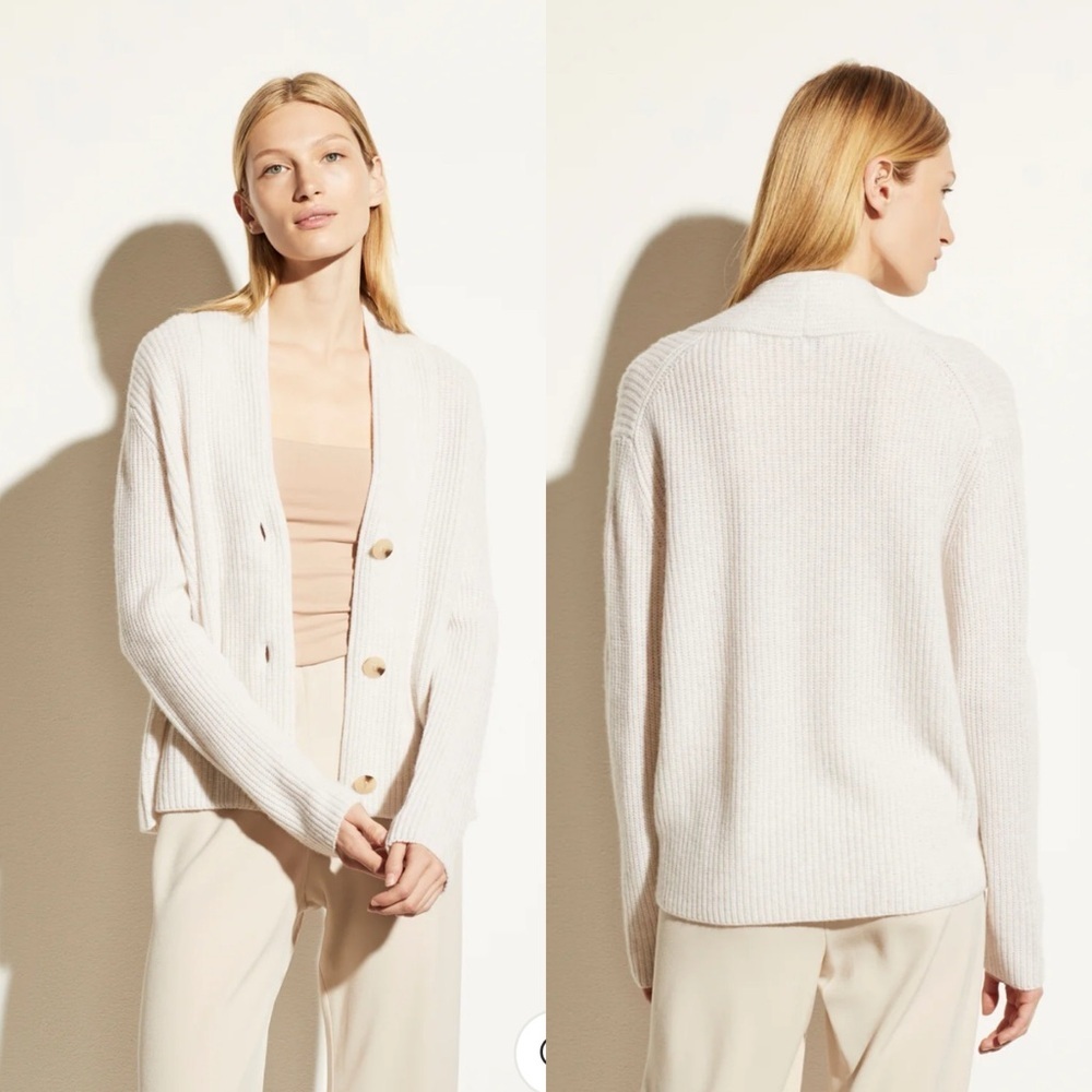 Vince Off-White Women's Cardigan Sweater